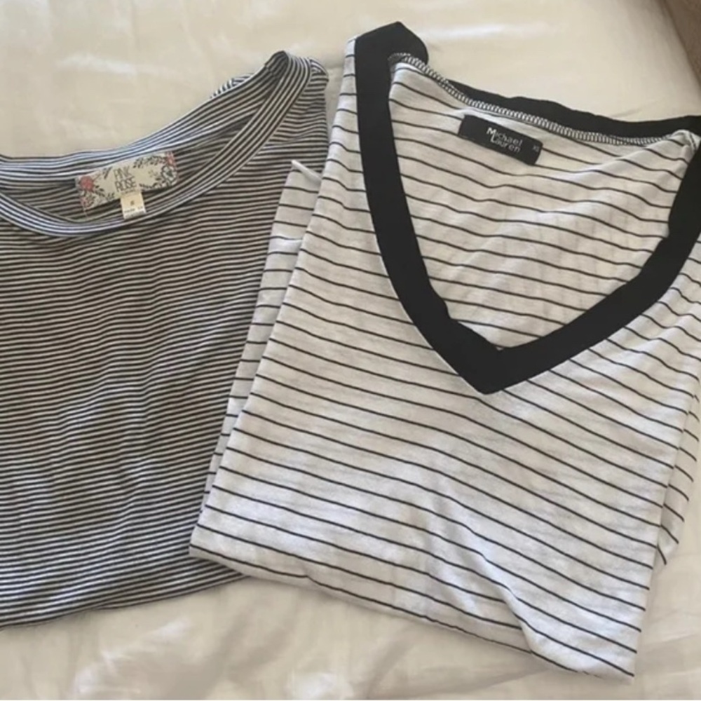 Michael Lauren tshirts plus Pink Rose - XS & S